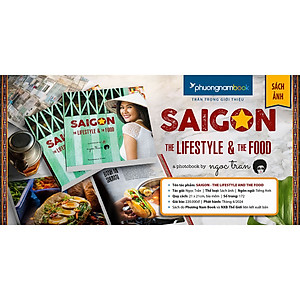 Sách SAIGON - THE LIFESTYLE and THE FOOD