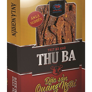 Khô Bò Thu Ba dạng miếng (500g)