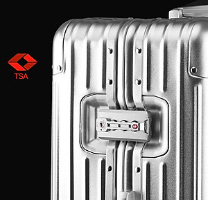 Vali Nhôm Nguyên Khối Khóa Sập NiceVilla 20inch-24inch-29inch