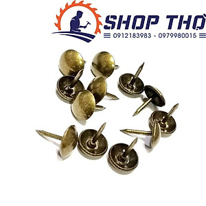 Đinh mũ  màu đồng giả cổ đường kính từ 25-47mm
