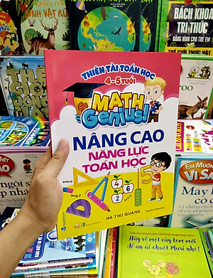 Sách Thiên Tài Toán Học ( 4-5 Tuổi) - Nâng Cao Năng Lực Toán Học