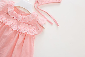 Bodysuit cho bé, áo liền quần kèm mũ cực xinh cho bé gái từ 7-15kg (SR-726)