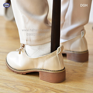 Đón gót giày dài 70cm gỗ Chiu Liu nguyên khối sơn mài VIP - DGH911 - Đón giày mọi tư thế cho Nam & Nữ