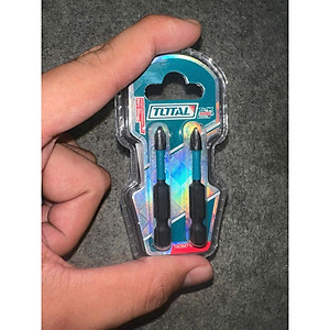BỘ 2 MŨI BẮT VÍT PH1X50MM TACIM71PH150 TOTAL -HÀNG CHÍNH HÃNG