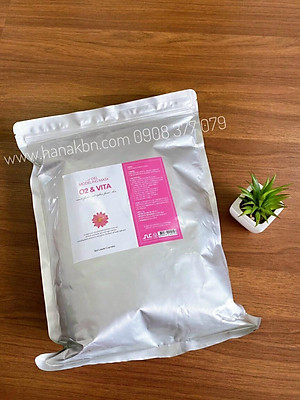 [KHUYẾN MÃI] Bột Mặt Nạ Dẻo O2 & Vitamin Cấp Ẩm Phục Hồi Trẻ Hóa ADEL Hàn Quốc 1kg