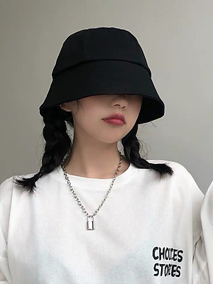 Nón thời trang nam nữ, mũ Bucket vành cụp style Hàn Quốc cực chất MD02