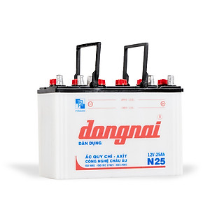 Ắc quy Dân dụng Đồng Nai N25 | 12V - 25Ah