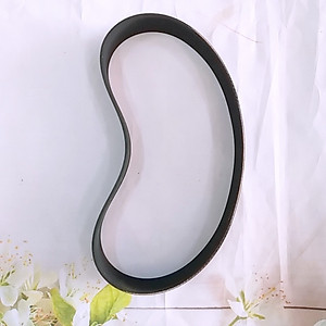 Dây curoa máy cắt nhôm 255 màu đen chất liệu sợi bố siêu bền (tổng độ dài 490mm; chiều cao: 26mm; độ dày 2.5mm) 