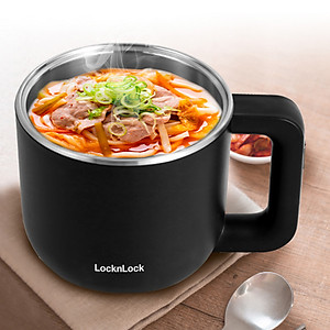 Nồi Điện Đa Năng Lock&Lock EJP116BLK (0.8 Lít) - Hàng Chính Hãng