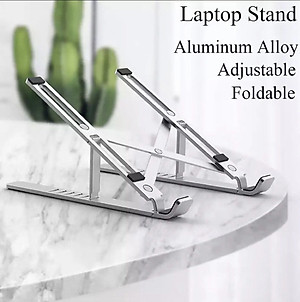 Kệ Wiwu Laptop Stand Dành Cho Laptop S400 Điều Chỉnh Độ Cao Với 10 Nấc Làm Giá Đỡ Laptop, Máy Tính Bảng, Đọc Sách - Hàng Chính Hãng 