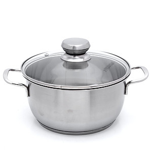 Bộ Nồi Xửng 3 Đáy Nắp Kính Fivestar ST-3DG - Hàng Chính Hãng