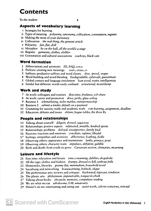 English Vocabulary In Use Advance