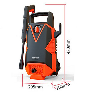 Máy bơm áp lực Yili rửa ôtô, xe máy công suất lớn 1400W, Áp suất 100Bar -  (Bản Cao cấp + Tặng phụ kiện) 