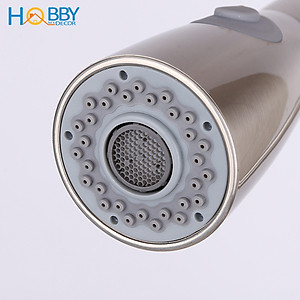 Vòi rửa chén dây rút nóng lạnh 2 chế độ inox 304 Hobby Home Decor VDR1