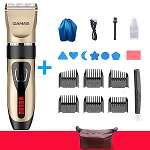 Tông Đơ Cắt Tóc Damas DH-6820 – Thiết Kế Đa Năng Chống Nước Tuyệt Đối Nhỏ Gọn, An Toàn –  Tặng Kèm Bộ Đồ Chuyên Dụng Chuẩn Salon – Hàng Chính Hãng