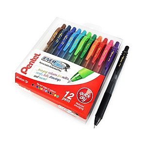 Bút Bi Nước Nhật Bản Mực Gel Pentel Energel BL107 | Trơn Mượt Siêu Nhanh Khô Ngòi 0.7mm (nhiều màu)