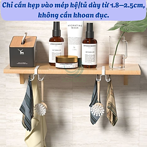 Móc Treo Đa Năng Gắn Dưới Kệ Bếp 10 MóC- Giá Treo Đồ Nhà Bếp Thông Minh Móc Treo Dưới Gầm Tủ – Tiết Kiệm Không Gian Kệ Treo Dụng Cụ Nhà Bếp Gắn Tủ Móc Treo Ly Tách và Đồ Nhà Bếp Dưới Kệ 10 Móc