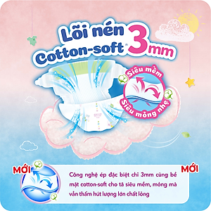 Tã Dán Bobby Siêu Mỏng Thấm Gói Siêu Lớn L68 (68 Miếng)