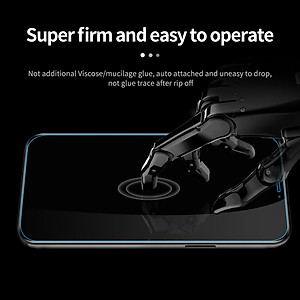 Miếng dán màn hình kính cường lực cho iPhone 12 / iPhone 12 Pro (6.1 inch) hiệu Nillkin Amazing H+ Pro mỏng 0.2 mm, vát cạnh 2.5D, chống trầy, chống va đập - Hàng chính hãng