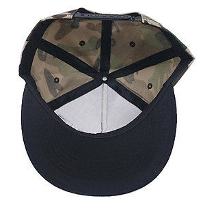 Nón kết Snapback Hiphop thêu chữ Hope họa tiết sọc rằn ri phong cách năng động cá tính, thiết kế mỏ bằng độc đáo - Hạnh Dương