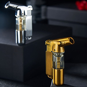 Vỏ Hộp Quẹt Bật Lửa Gas BCK862 Khò 1 Tia Mạnh Mẽ Nhìn Rõ Lượng Gas - Nhiều Màu