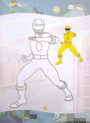 Bé Tô Màu Siêu Nhân