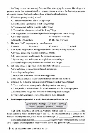 Bài Tập Thực Hành Tiếng Anh 9 - Có Đáp Án (Dùng Kèm SGK Tiếng Anh 9 Global Success) -  HASA