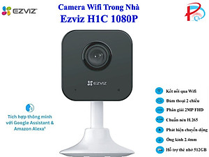 [[MẪU NÂNG CẤP] Camera Wi-fi EZVIZ H1C/C1HC Trong Nhà, FHD 1080P, Góc Rộng Cố Định, Đàm Thoại Hai Chiều, Nén Video H265 - Hàng Chính Hãng