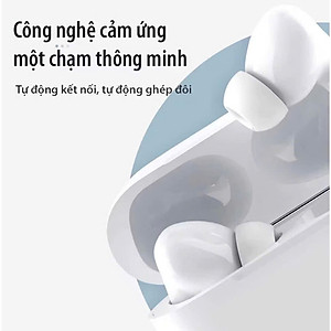 Tai Nghe Bluetooth Pro2 Không Dây định vị khử tiếng ồn ANC PIN TRÂU bass căng tự kết nối Fullbox phụ kiện đủ tính năng đàm thoại 2 chiều - Hàng chính hãng