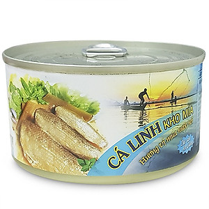 LỐC 6 HỘP CÁ LINH KHO MÍA  ĐÓNG HỘP - 210G - CHÍNH HÃNG ANTESCO - ĐẶC SẢN AN GIANG CÁ ĐÓNG HỘP - DÙNG KÈM MẮM CÁ LINH CHƯNG - CLKMX6