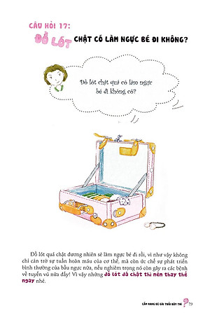 Cẩm Nang Bé Gái Tuổi Dậy Thì - Quyển 1: 160 Câu Hỏi - Đáp Về Sinh Lí Bạn Gái Tuổi Dậy Thì (Tái Bản 2019)