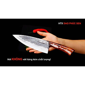 Dao Phúc Sen Dao Đầu Bếp Lọc Thái Cán Cẩm DBC