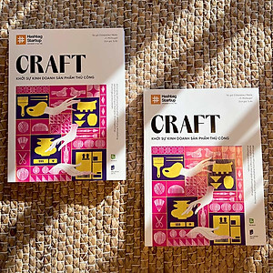 Sách HASHTAG NO.6 CRAFT – Khởi Sự Kinh Doanh Sản Phẩm Thủ Công