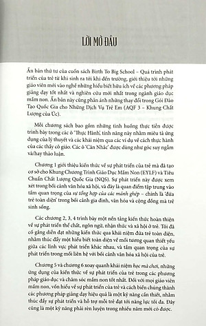 Quá Trình Phát Triển Của Trẻ Từ Khi Sinh Ra Tới Khi Đến Trường - Birth To Big School 4e