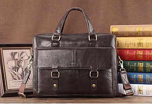 Túi xách nam công sở 100% da bò thật cao cấp phong cách mới