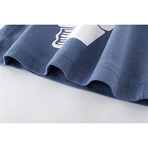 Áo thun bé trai Easy Baby họa tiết dễ thương, chất cotton mềm mại thoáng mát cho bé từ 10-22kg (ST-886B)