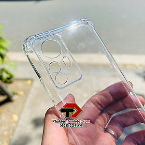 Ốp lưng cho Xiaomi 12T Pro, K50 Ultra, Xiaomi 12T dẻo trong suốt chống sốc bảo vệ camera sau - Hàng nhập khẩu