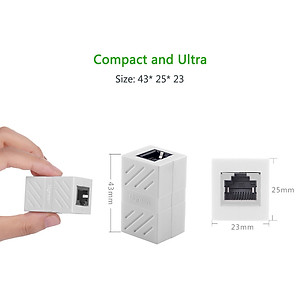 Đầu nối cáp mạng LAN RJ45 chính hãng Ugreen 20311 - Hàng Chính Hãng
