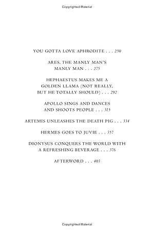 Percy Jackson's Greek Gods