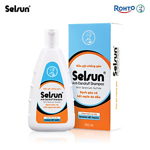 Dầu gội Selsun chống gàu, sạch gàu & hết ngứa da đầu Selsun Anti-Dandruff Shampoo 250ml