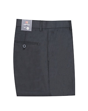 Quần tây nam không ly Khatoco Q1M478R0-INDE311-2503-0-ĐEN