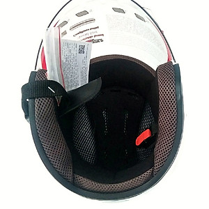 Mũ bảo hiểm 3/4 GRS A649K - dành cho người có vòng đầu lớn