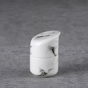 Hộp Tăm Sứ Hoa Văn Cẩm Thạch Kiểu Nhật