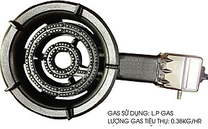 Bếp Gas Công Nghiệp Chuyên Dụng Hầm Chiên Kho OWANI WN-280C Sơn Tĩnh Điện Loại To 5 Chân - Hàng Chính Hãng