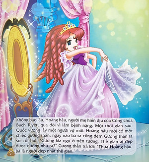 Sách Ngày Xửa Ngày Xưa - Nàng Bạch Tuyết Và Bảy Chú Lùn