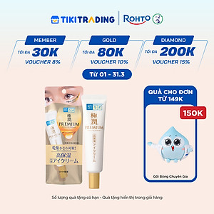 Kem dưỡng mắt Hada Labo cấp ẩm cao cấp Hada Labo Gokujyun Premium Hyaluronic Eye Cream 20g