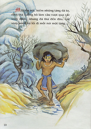 Tranh Truyện Dân Gian Việt Nam - Cất Nhà Giữa Hồ