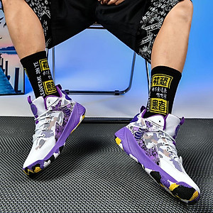 Mua Caita sợi nhỏ lưới thoáng khí thực chiến giày bóng rổ đế cao