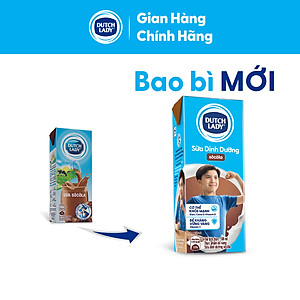 Thùng 48 Hộp Sữa Uống Tiệt Trùng Dutch Lady Socola (180ml/Hộp)