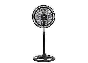 Quạt đứng ASIAVINA Turbo One VY6199E0 - 55W Đen Cánh Trong - Hàng Chính Hãng